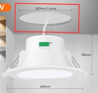 Cutout measurement guide